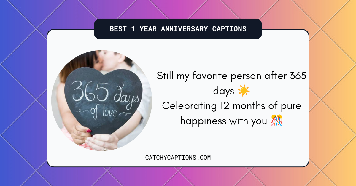 1-Year-Anniversary