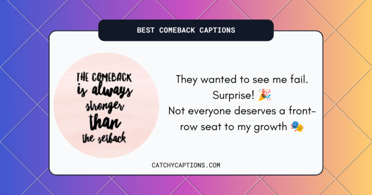 Comeback