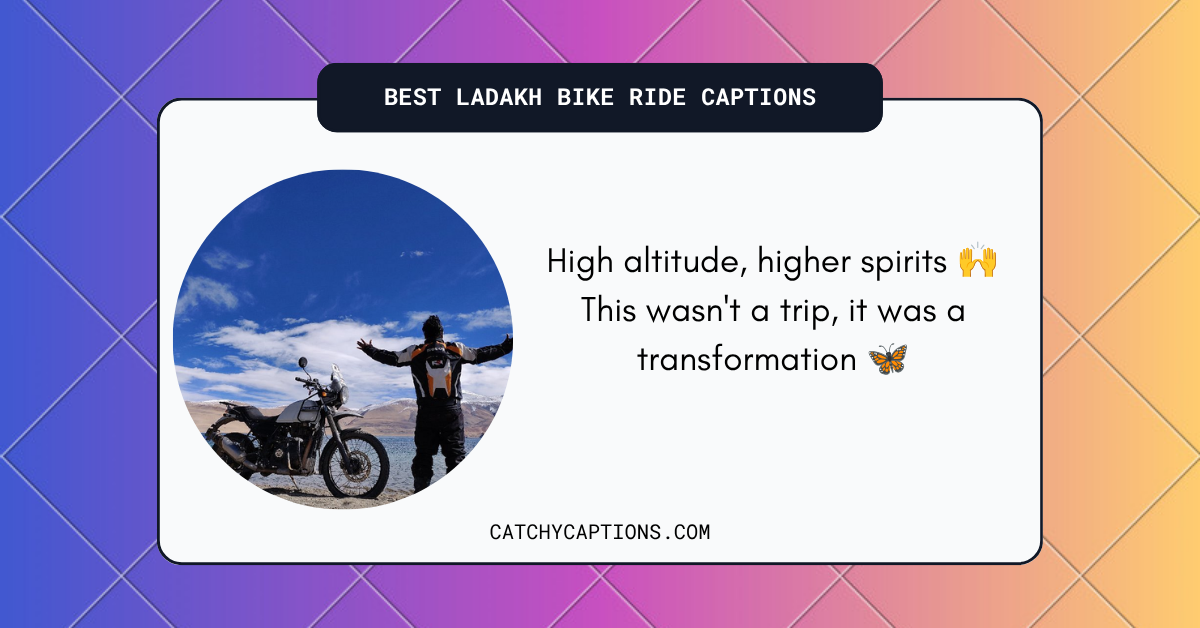Ladakh Bike Ride
