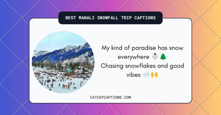Manali Snowfall