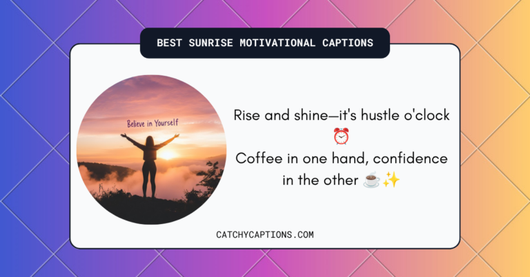 Sunrise Motivation